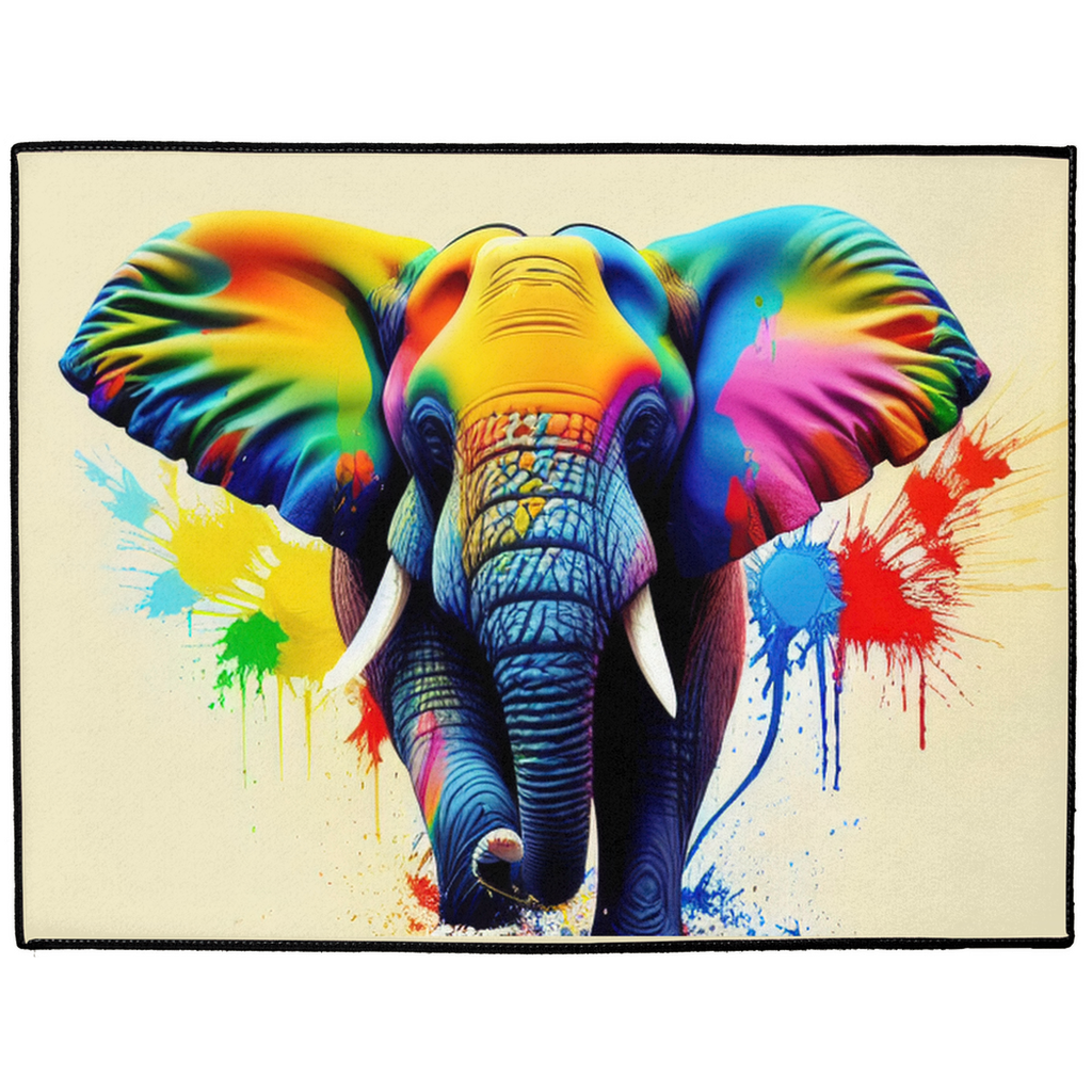 Splash Elephant Indoor/Outdoor Floor Mats - Whaleriderz