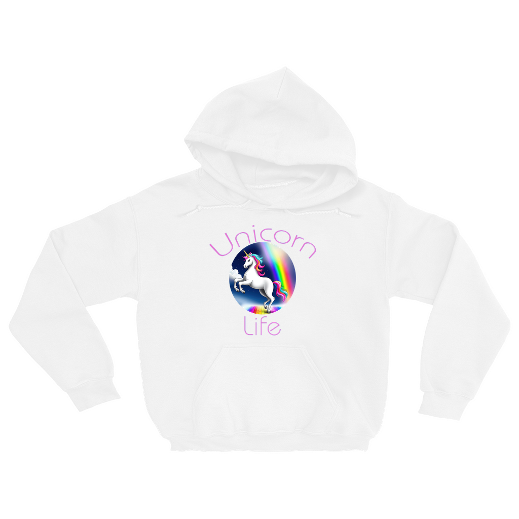 Unicorn Life Hoodie (No-Zip/Pullover) - Whaleriderz