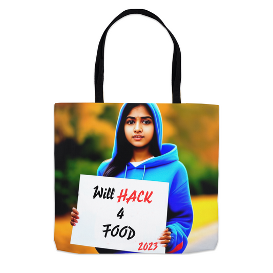 Hack 4 Food Tote Bags - Whaleriderz