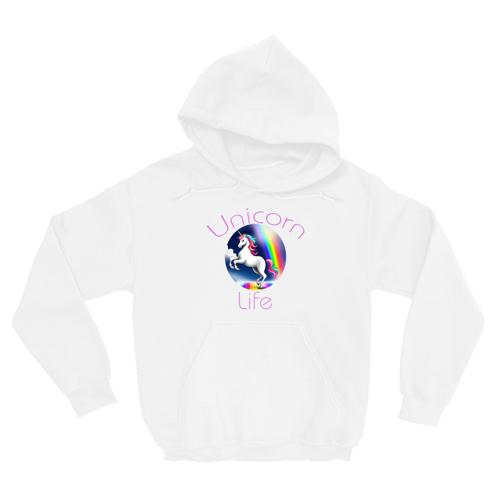 Unicorn Life Hoodie (No-Zip/Pullover) - Whaleriderz