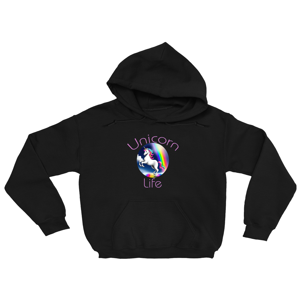 Unicorn Life Hoodie (No-Zip/Pullover) - Whaleriderz