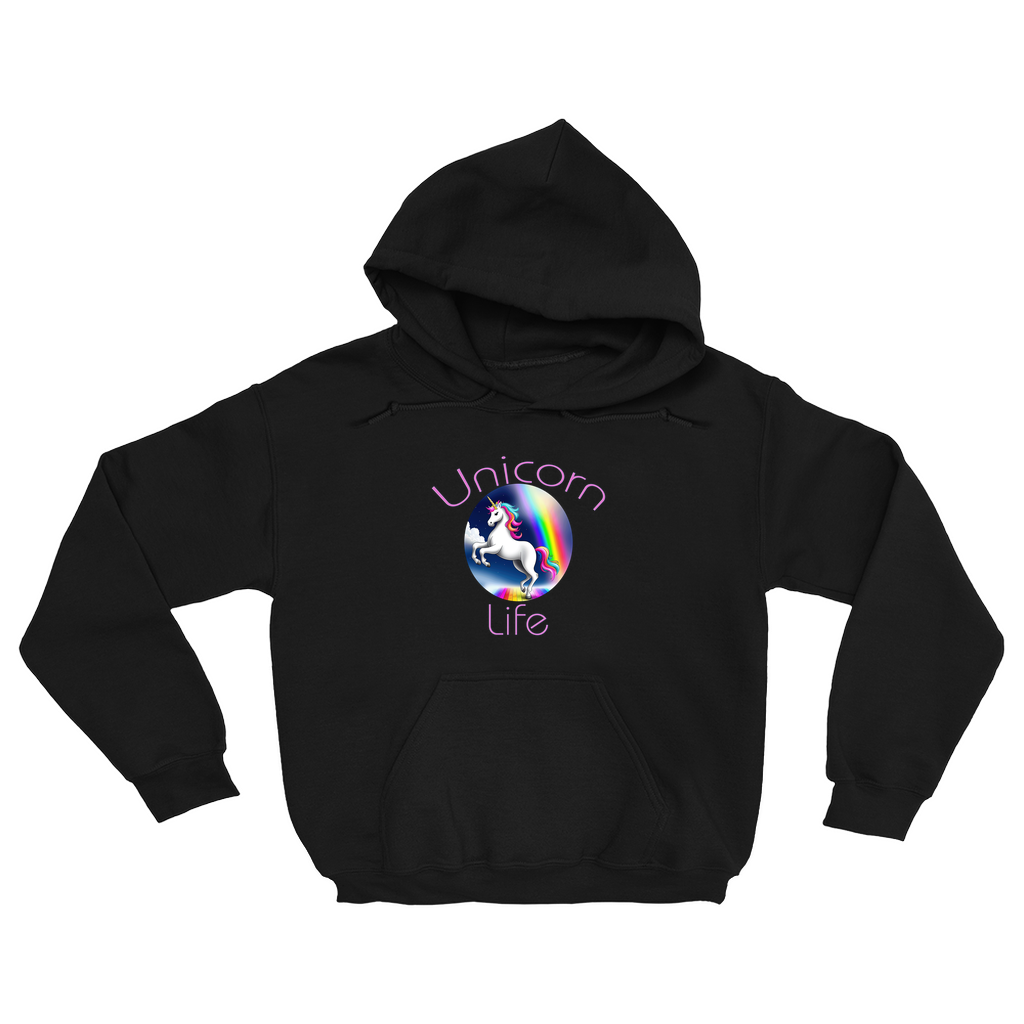 Unicorn Life Hoodie (No-Zip/Pullover) - Whaleriderz