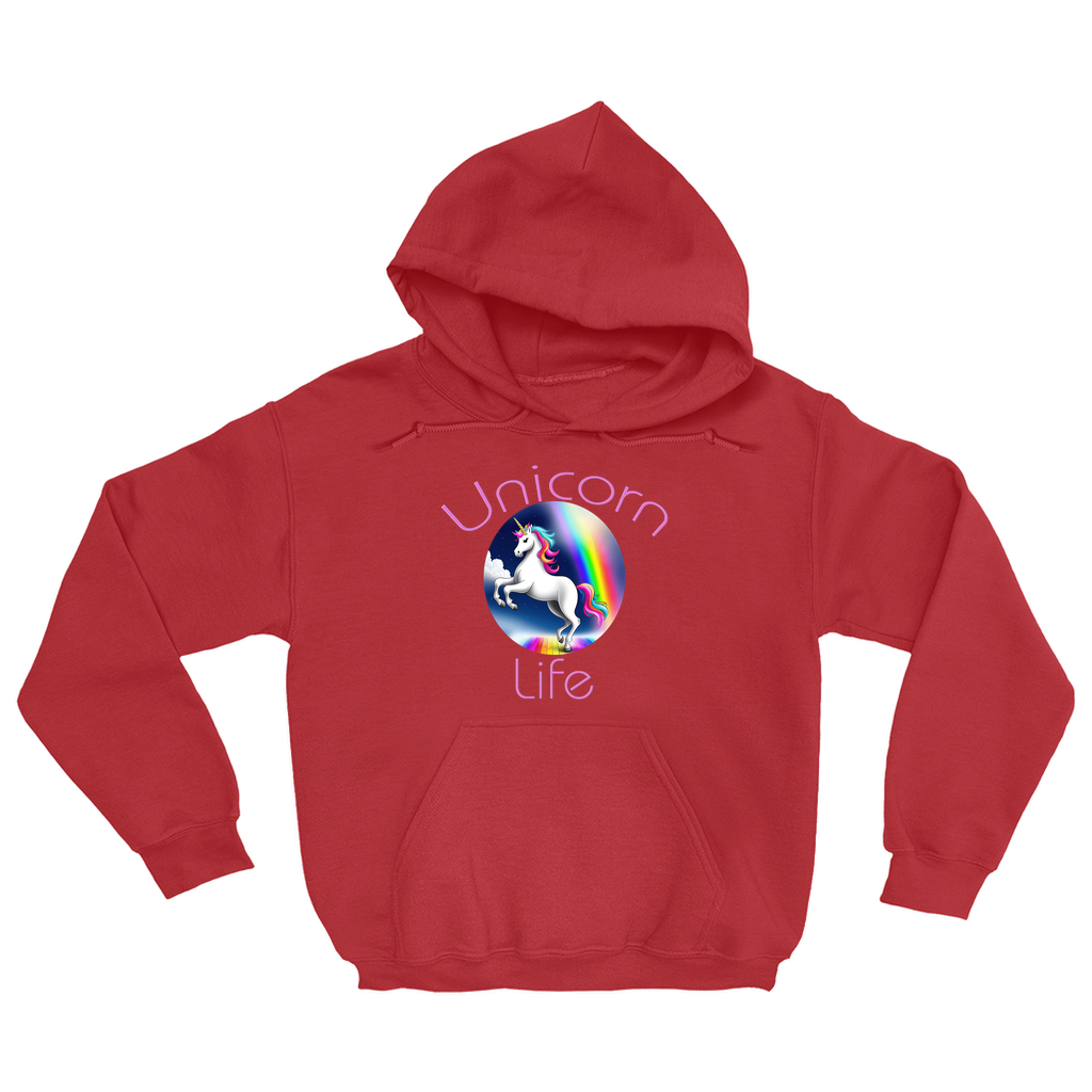 Unicorn Life Hoodie (No-Zip/Pullover) - Whaleriderz