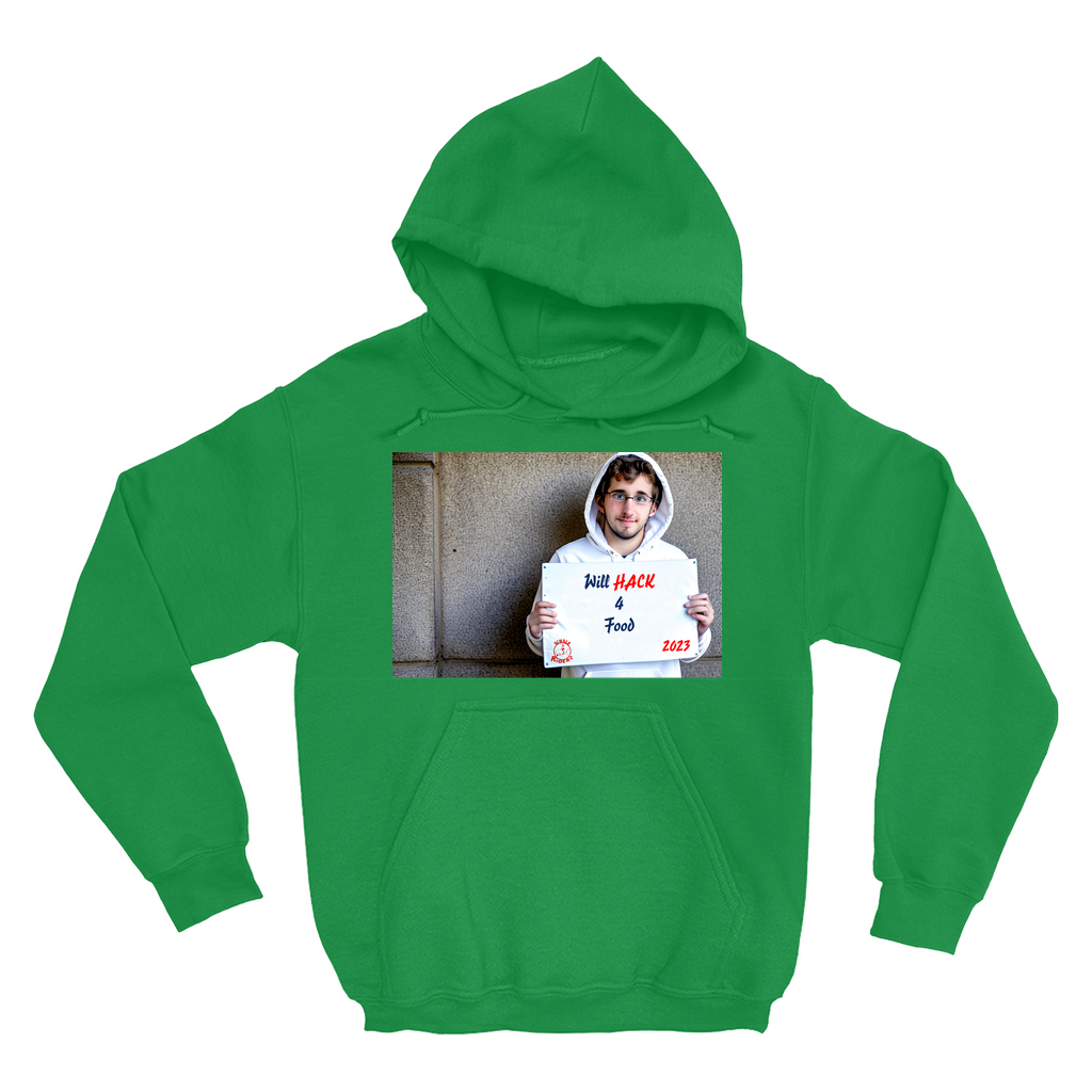 Hack 4 Food v2 Hoodie - Whaleriderz