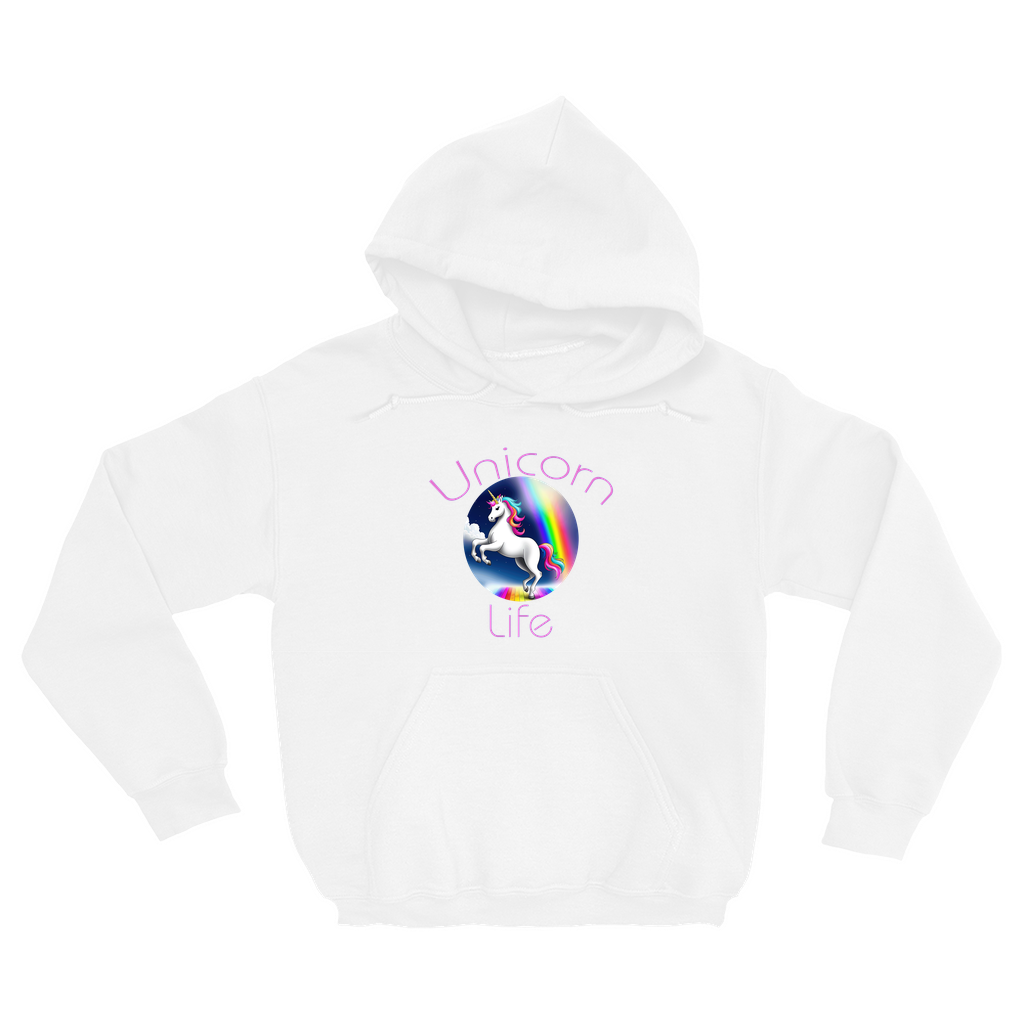 Unicorn Life Hoodie (No-Zip/Pullover) - Whaleriderz