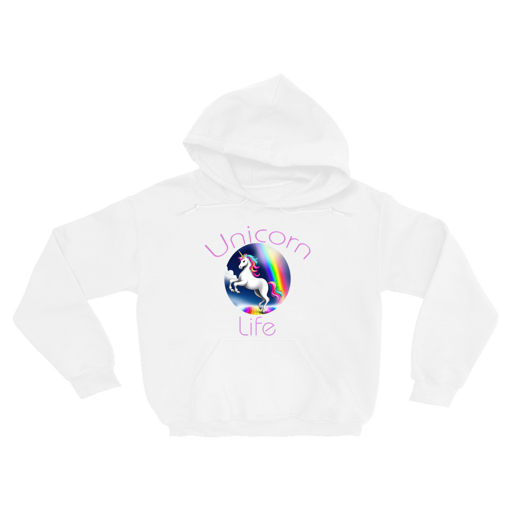 Unicorn Life Hoodie (No-Zip/Pullover) - Whaleriderz