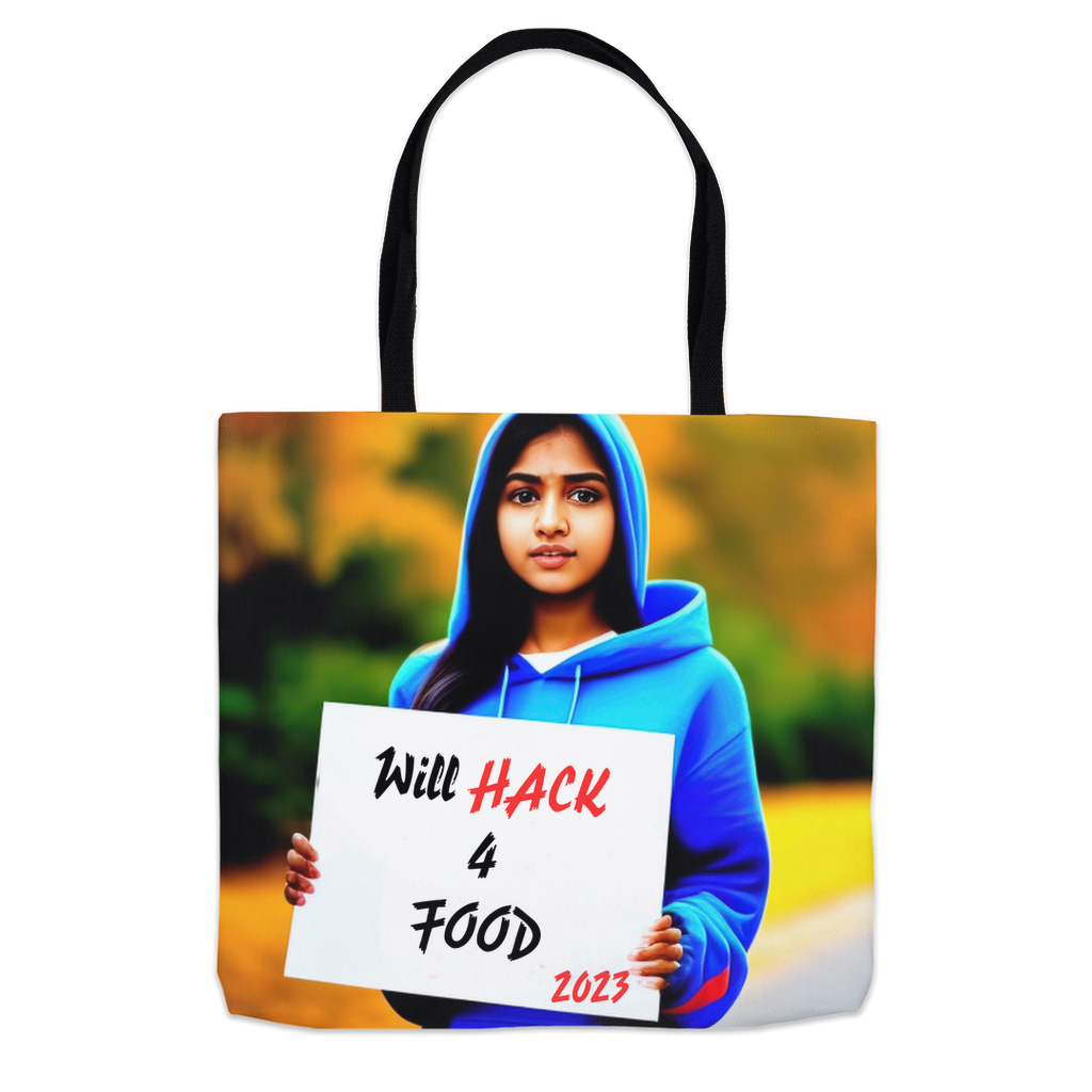 Hack 4 Food Tote Bags - Whaleriderz