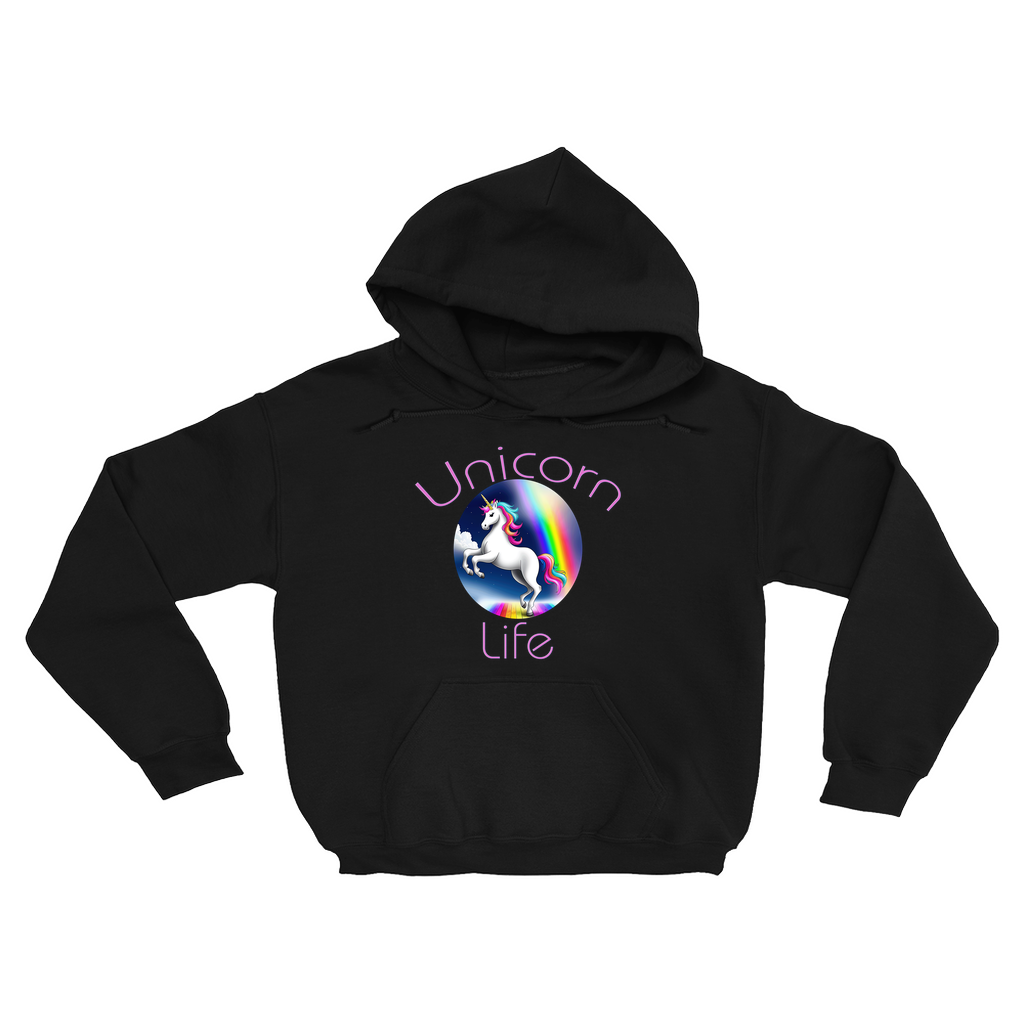 Unicorn Life Hoodie (No-Zip/Pullover) - Whaleriderz