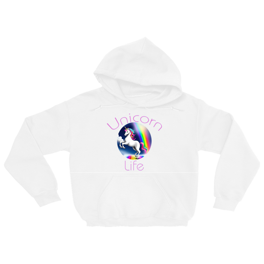 Unicorn Life Hoodie (No-Zip/Pullover) - Whaleriderz