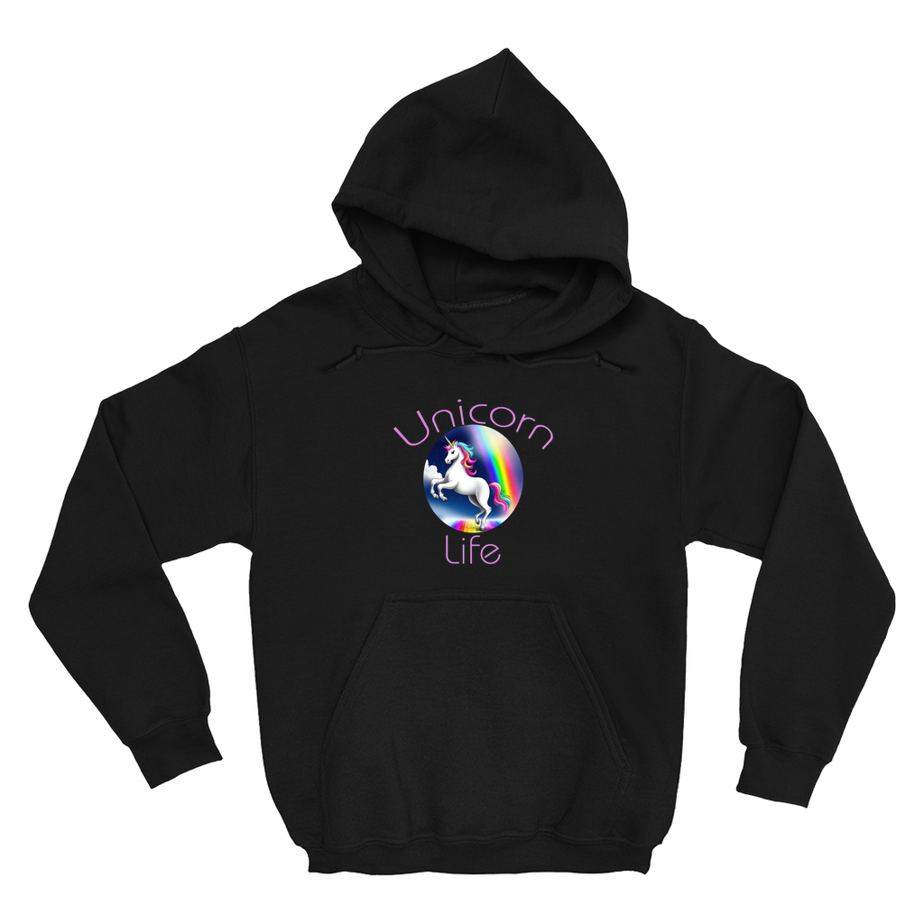 Unicorn Life Hoodie (No-Zip/Pullover) - Whaleriderz