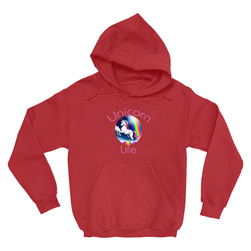 Unicorn Life Hoodie (No-Zip/Pullover) - Whaleriderz