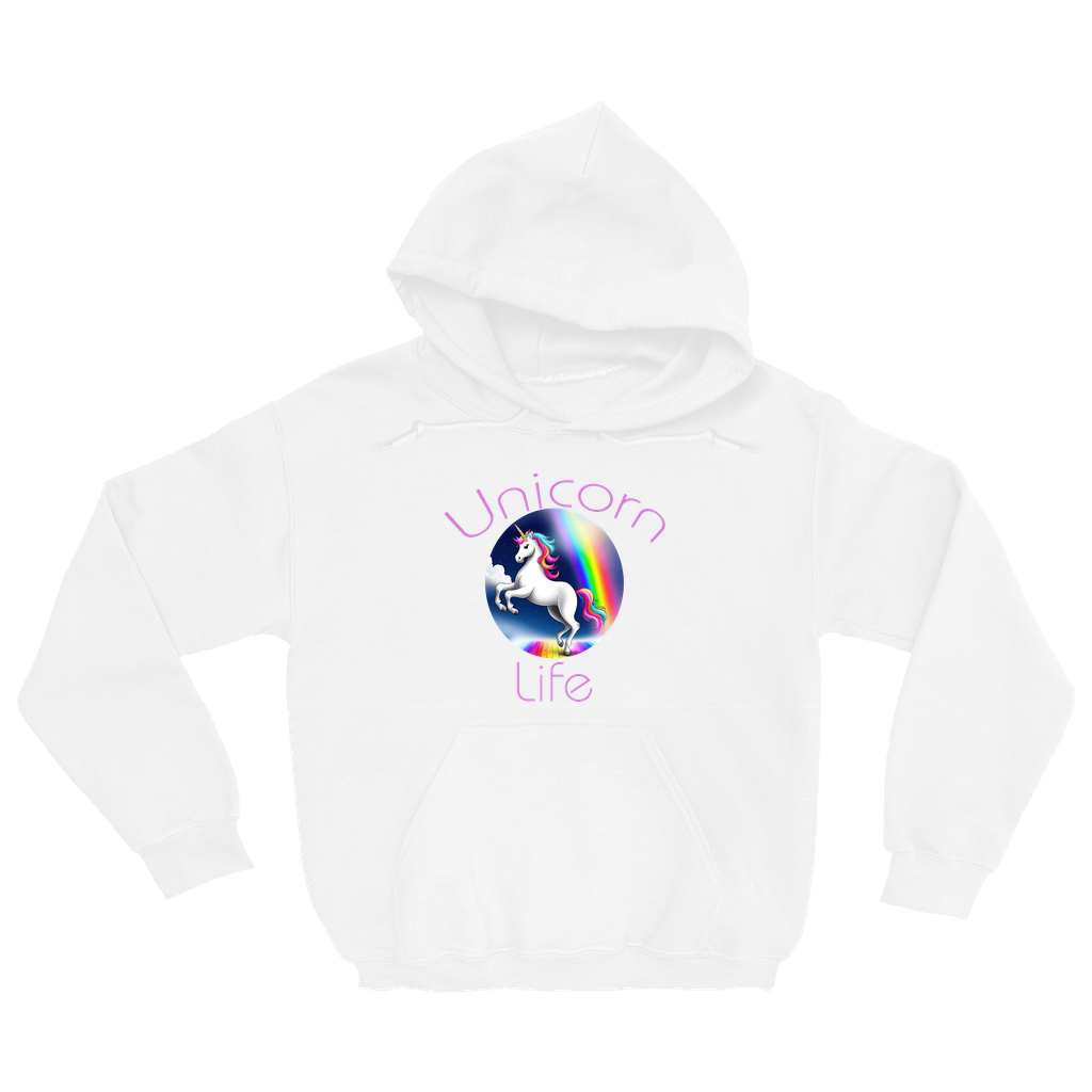 Unicorn Life Hoodie (No-Zip/Pullover) - Whaleriderz