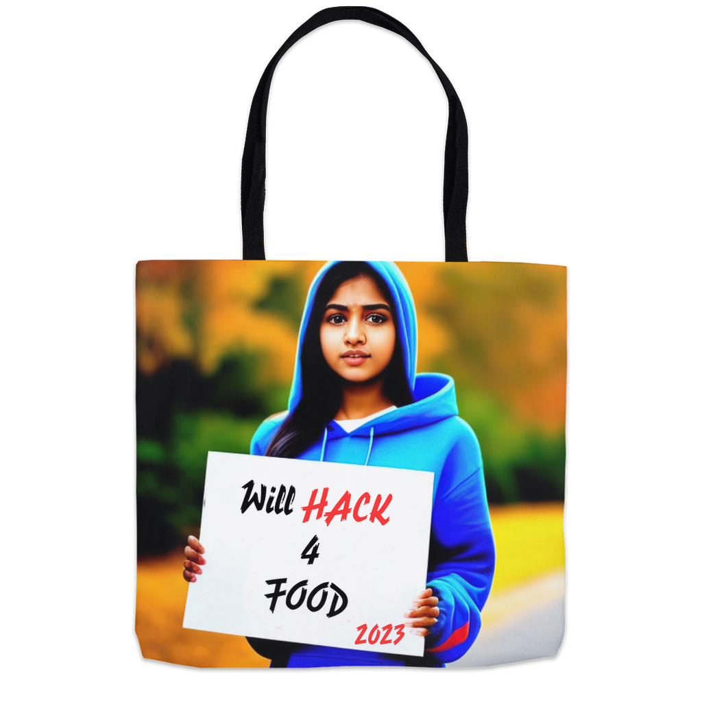 Hack 4 Food Tote Bags - Whaleriderz