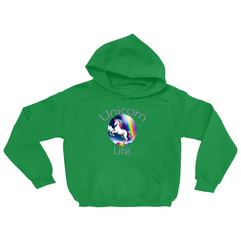 Unicorn Life Hoodie (No-Zip/Pullover) - Whaleriderz