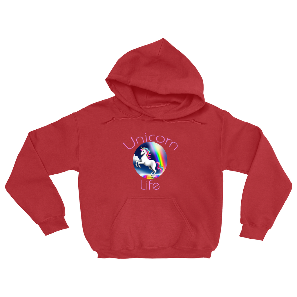 Unicorn Life Hoodie (No-Zip/Pullover) - Whaleriderz