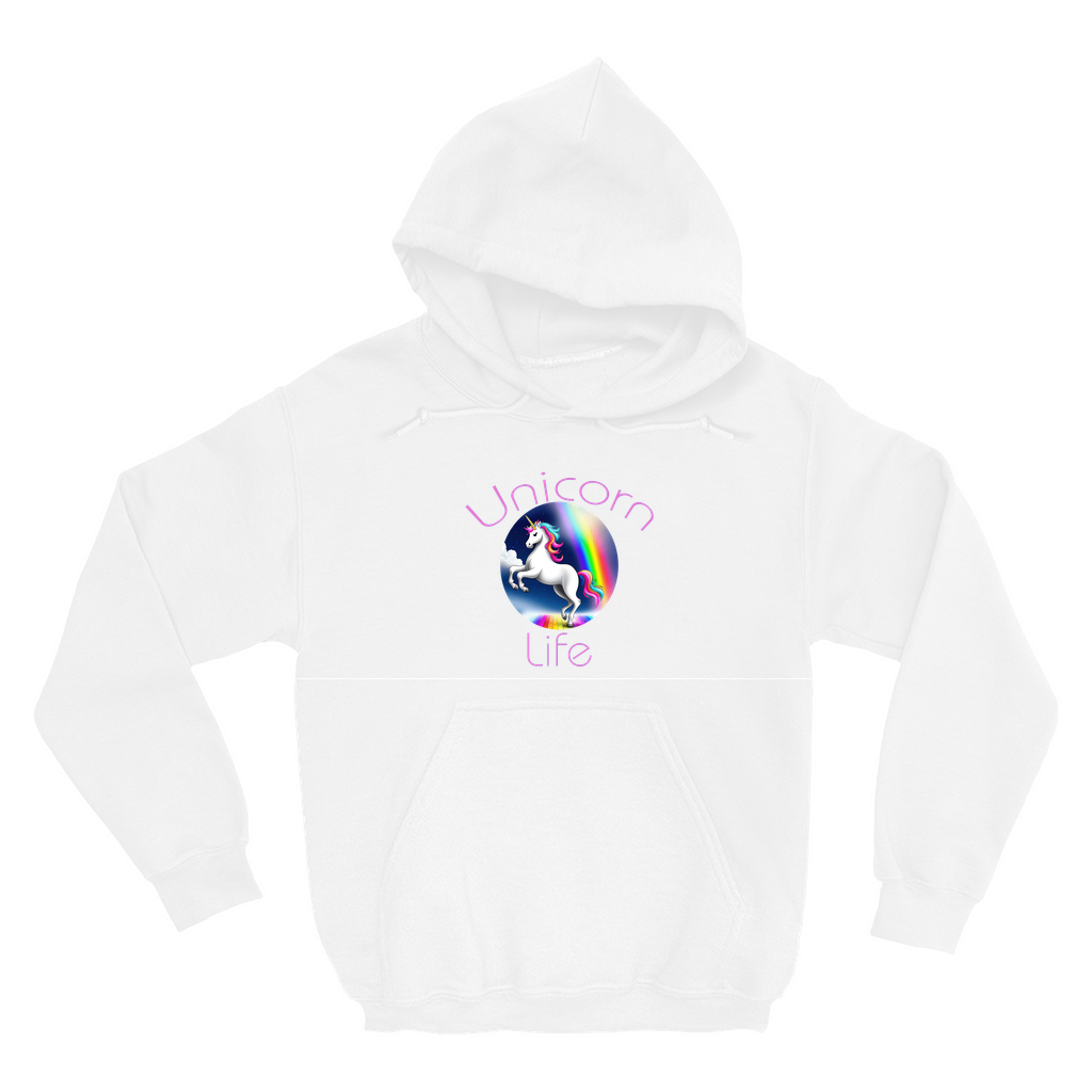 Unicorn Life Hoodie (No-Zip/Pullover) - Whaleriderz