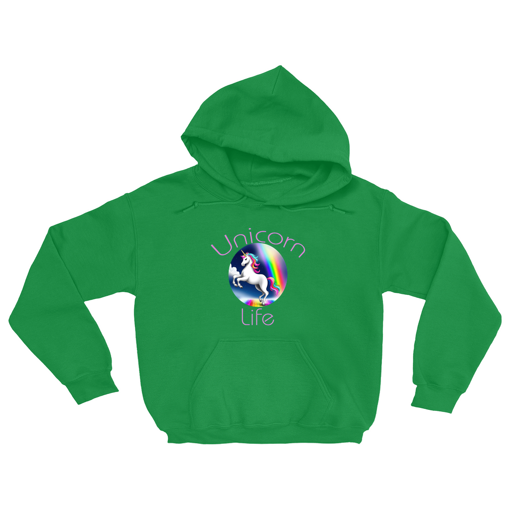 Unicorn Life Hoodie (No-Zip/Pullover) - Whaleriderz