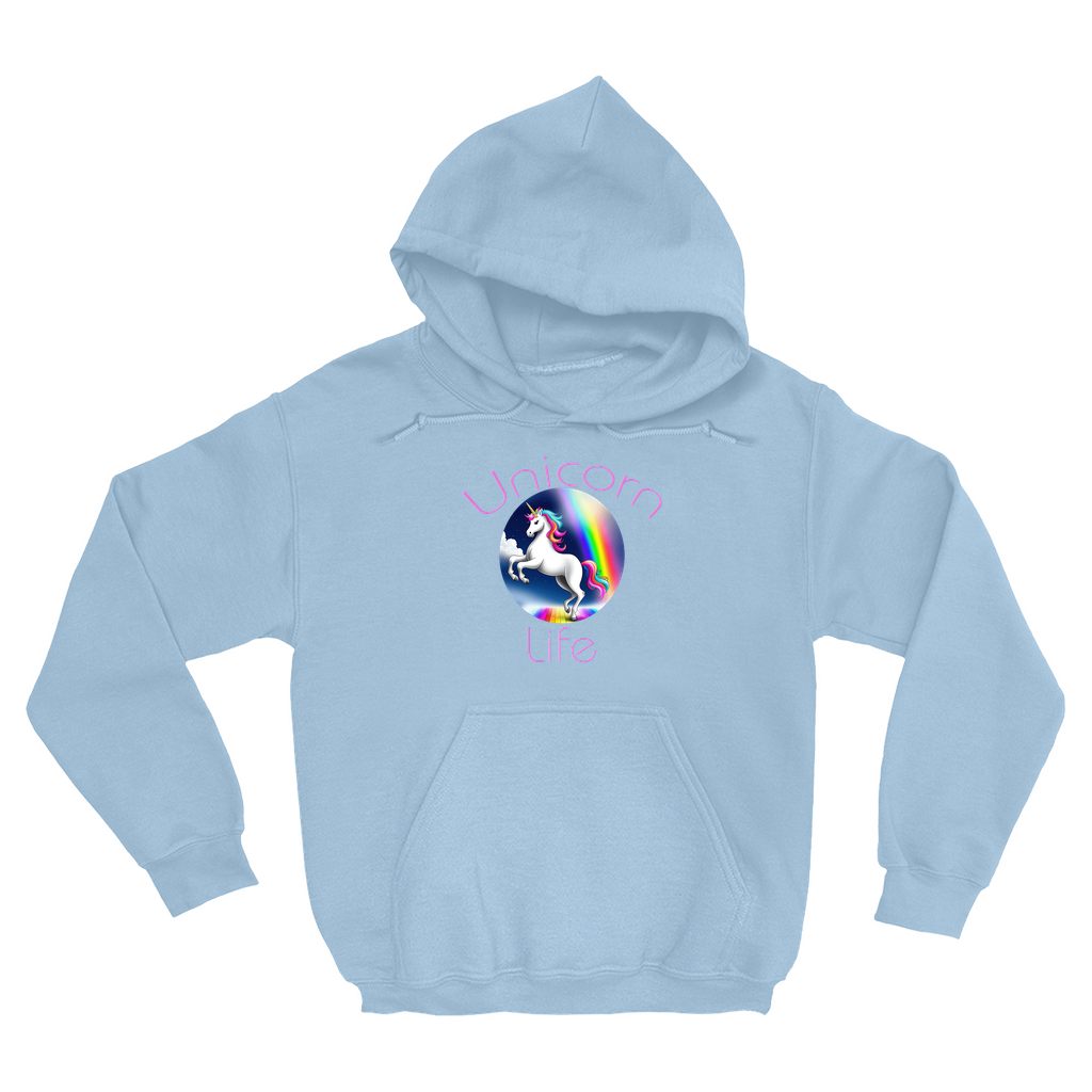 Unicorn Life Hoodie (No-Zip/Pullover) - Whaleriderz